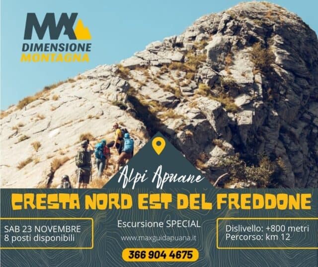 Cresta Nord Est Monte Freddone 23112024