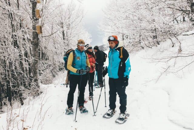 Ciaspolata Anello dell'asinara zona Cavalbianco 03 01 2025 (4)