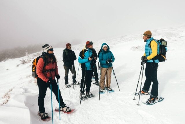 Ciaspolata Anello dell'asinara zona Cavalbianco 03 01 2025 (5)