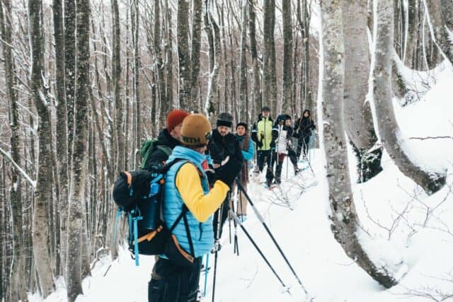Ciaspolata Anello dell'asinara zona Cavalbianco 03 01 2025 (9)