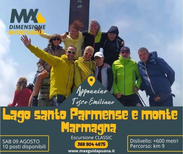 Sab 09 lago santo parmense e monte marmagna