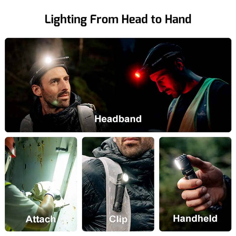 Lampada torcia nello zaino da trekking