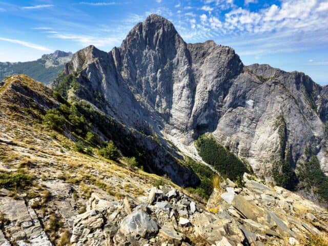 Pizzo d'uccello apuane