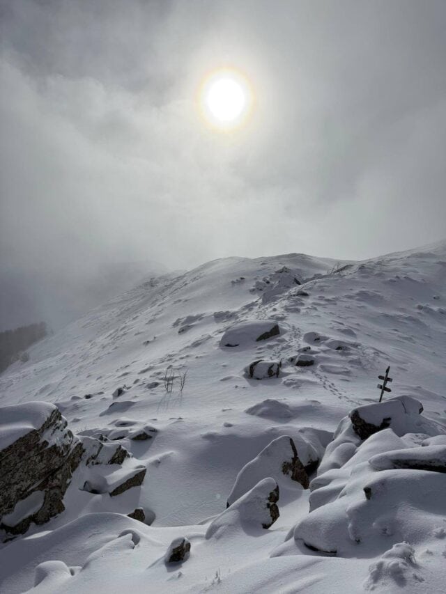 Ciaspolata Passo del Lagastrello Sella del monte Acuto 25 01 2026 (5)