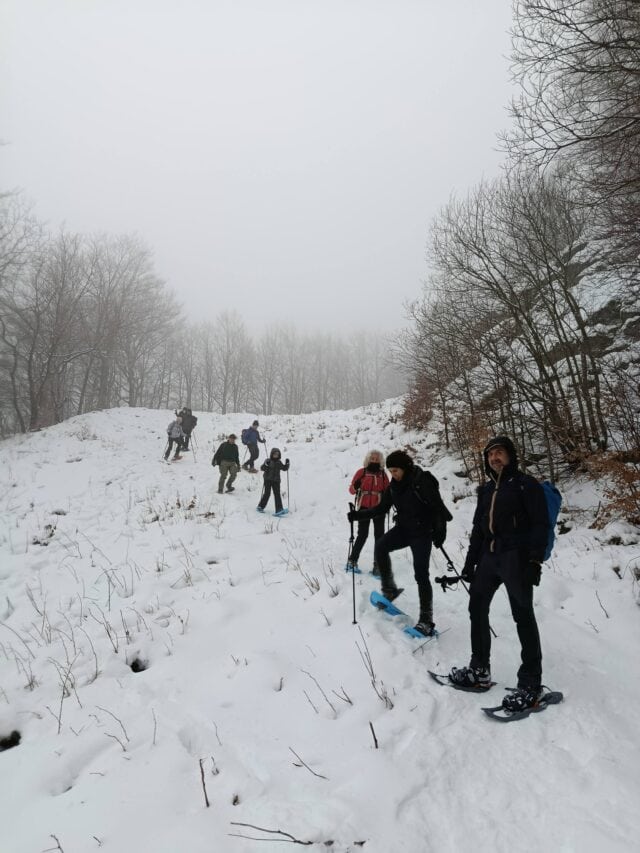 Ciaspolata al lago santo Parmense 04 01 2026 (8)